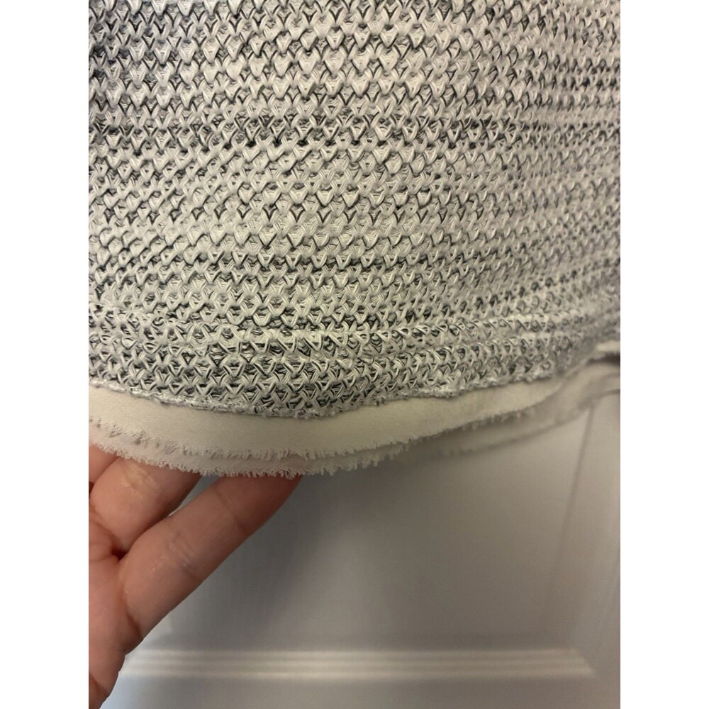 Vince Crew Neck Heathered Sweater Women’s Medium Silk Trim Cotton - Picture 4 of 4